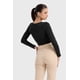 thumbnail image 3 of Polera Mujer Escote Cuadrado Negro, 3 of 4