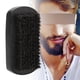 thumbnail image 4 of Cepillo ovalado negro para bigote para hombre, cuidado de la barba, afeitado, limpieza y cuidado., 4 of 8