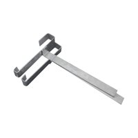 Magideal - 2 Piezas De Soporte Para Marco De Colmena, Herramienta De Suministros De Apicultura, Acero Inoxidable, Fácil Instalación, Agarre Para Marco De Colmena