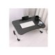 thumbnail image 3 of Mesa Cama 60x40x28cm Portatil Desayuno Bandeja Madera Color Gris oscuro, 3 of 3