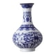 thumbnail image 2 of Jarrón Colgante De Pared De Porcelana China Azul Y Blanca Para Oficina Interior, 2 of 5