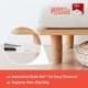 thumbnail image 5 of Cuñas niveladoras WOBBLE WOBBLE WEDGES de plástico flexible, paquete de 30 unidades, 5 of 8