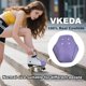 thumbnail image 2 of Protectores de puntera de cuero de vaca color violeta VKEDA, 2 of 5