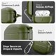 thumbnail image 3 of Funda impermeable IP68 Keybudz para AirPods Pro 3ª generación - Verde Bosque, 3 of 7