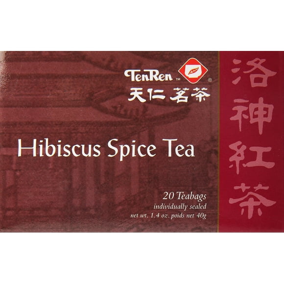Té Ten Ren Hibiscus Spice 40 g – 20 bolsas de té