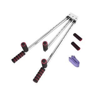 Ioensy - Ensanchador De Piernas De 3 Barras, Máquina De Estiramiento Dividida Antideslizante Para Ballet De Danza En Interiores