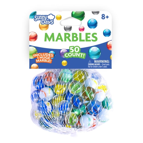 Juegos Marbles Sunny Days Entertainment, 50 piezas, para niños