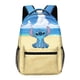 thumbnail image 1 of MINISO Disneys Stitch Kawaii Backpack Anime Cartoon Style Adorable College Bag with Fun Zipper Detail Perfect Womens Daily Use, 1 of 3
