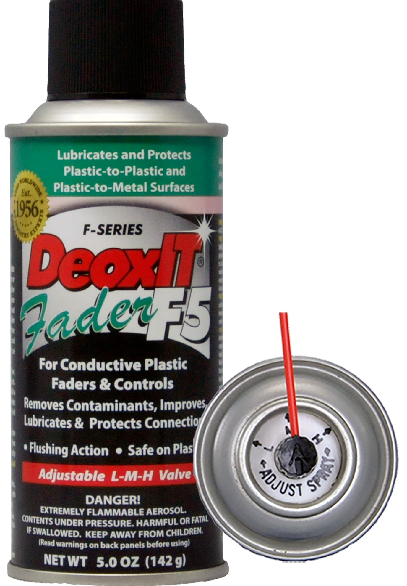Lubricante De Precisión Caig Laboratories Deoxit Fader F5S-H6 Aerosol 142 G