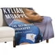 thumbnail image 1 of Manta de Franela Kylian Mbappé 127 cm x 152.4 cm, 1 of 6