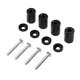 thumbnail image 3 of Aleación de la campana Ventilador espaciador Kits de elevación para todos Turbo Motor Motor Swap Negro, 3 of 5