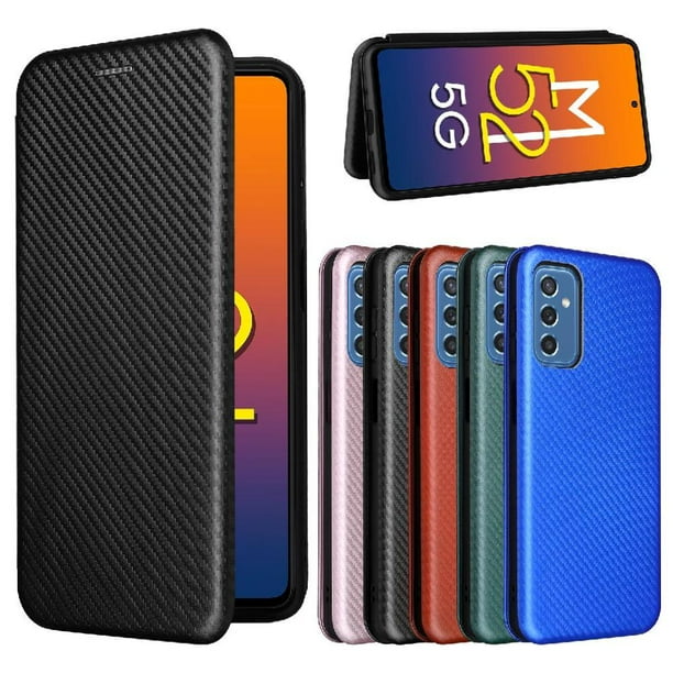 Funda Flip para FOXDOCK Samsung Galaxy M52 5G - Funda magnética de negocios, funda protectora delgada