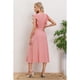 thumbnail image 3 of Vestido Largo Primavera Mujer Semi Formal Casual Botones 339, 3 of 3