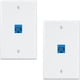 thumbnail image 1 of Placa de pared Ethernet iwillink Cat6 RJ45, 1 of 3