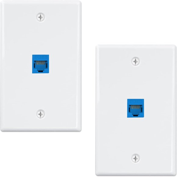 Placa de pared Ethernet iwillink Cat6 RJ45