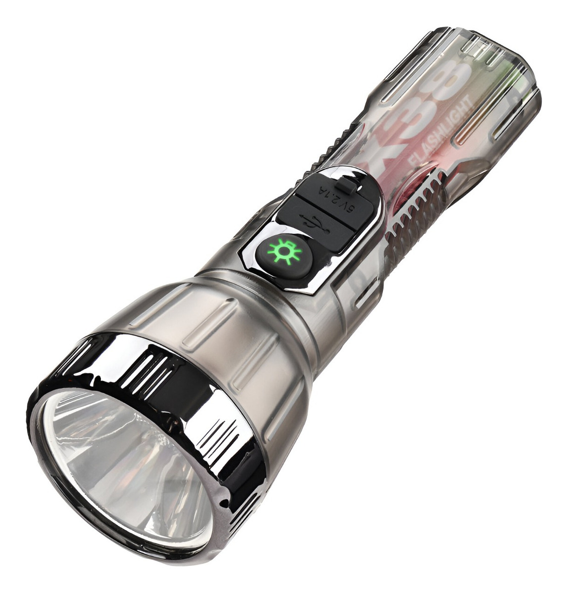 Genérico - Set 2 Linterna Solar X38 Recargable Impermeable Camping Lau