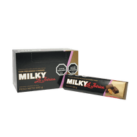 Chocolates La Ibérica - Pack X10 Chocolate En Barra Milky Pecanas Y Pasas 50G