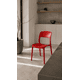 thumbnail image 3 of Pack de 8 Sillas Kentucky de Terraza Exterior o Comedor  - Roja, 3 of 6