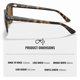 thumbnail image 5 of Gafas de sol Ray‑Ban RB4323 cuadradas Light Havana, 5 of 7
