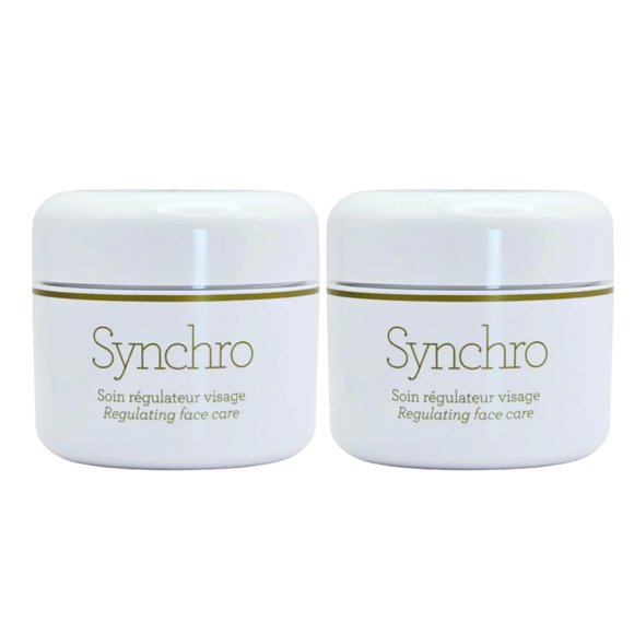 Crema Reguladora Sincronizada Hidratante para la Piel Gernetic 2x50ml