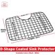 thumbnail image 2 of Protector de fregadero en forma de D Better Houseware, acero resistente, negro, 2 of 7