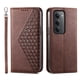 thumbnail image 3 of Funda Flip FOXDOCK para Xiaomi Redmi 15 4G , Estilo Billetera con Diseño Rombo, Correa de Mano y Soporte, Uso Diario, 3 of 6
