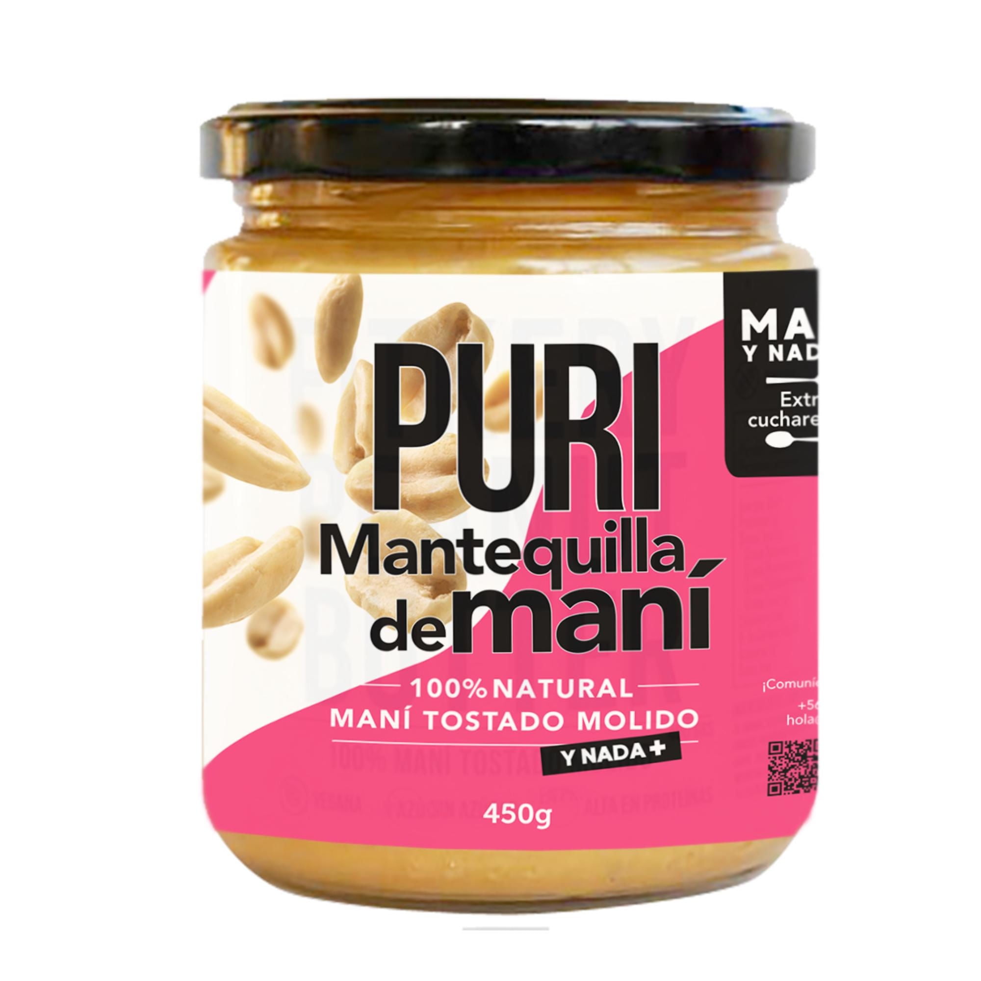 Mantequilla De Maní 450 g Puripop