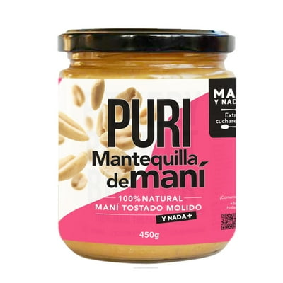 Mantequilla De Maní 450 G Puripop