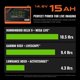 thumbnail image 4 of Batería de litio Norsk Lithium 14.8 V 15 Ah con puertos USB, 4 of 7