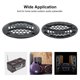 thumbnail image 5 of 2 Pcs 2 pulgadas Rejilla de Altavoz Negra Malla Plástica Protector de Woofer Cubierta contra Polvo Marco Circular Decorativo Negro con Tornillos, 5 of 6