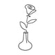 thumbnail image 1 of Adorno Colgante De Pared Para El Día De La Madre, Regalo Interior, Figura De Flor Para Dormitorio, Flor De Lian, 1 of 3