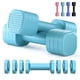thumbnail image 1 of Juego de mancuernas ajustables Zempox de 2 a 5 libras para mujer con mango de TPU, 1 of 8