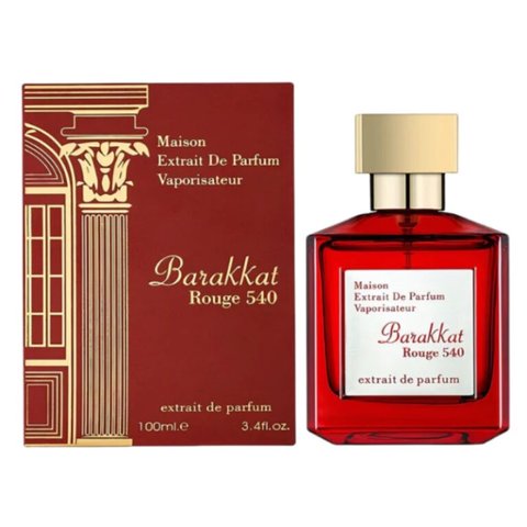 Fragrance World - Barakkat Rouge 540 Extrait De Parfum 100 Ml