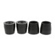 thumbnail image 3 of Manguito antideslizante de 4 piezas Mango antiviento antideslizante negro, 3 of 5