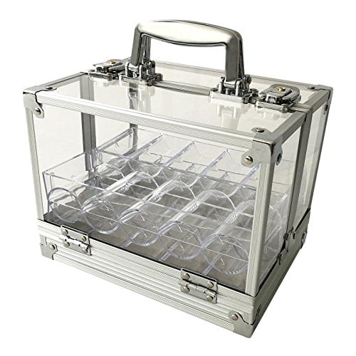 Portafichas con cerradura YH Poker Yuanhe para 600 fichas