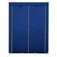 thumbnail image 2 of Closet Organizador Armable de Tela Azul 3 Cuerpos, 2 of 3