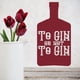 thumbnail image 2 of Decomural To Gin Or Not To Gin Alcohol WS-41458, 2 of 2