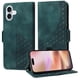thumbnail image 3 of Carcasa FOXDOCK iPhone 16 Plus de cuero PU, diseño acolchado clásico, protección contra caídas y rayones, 3 of 5
