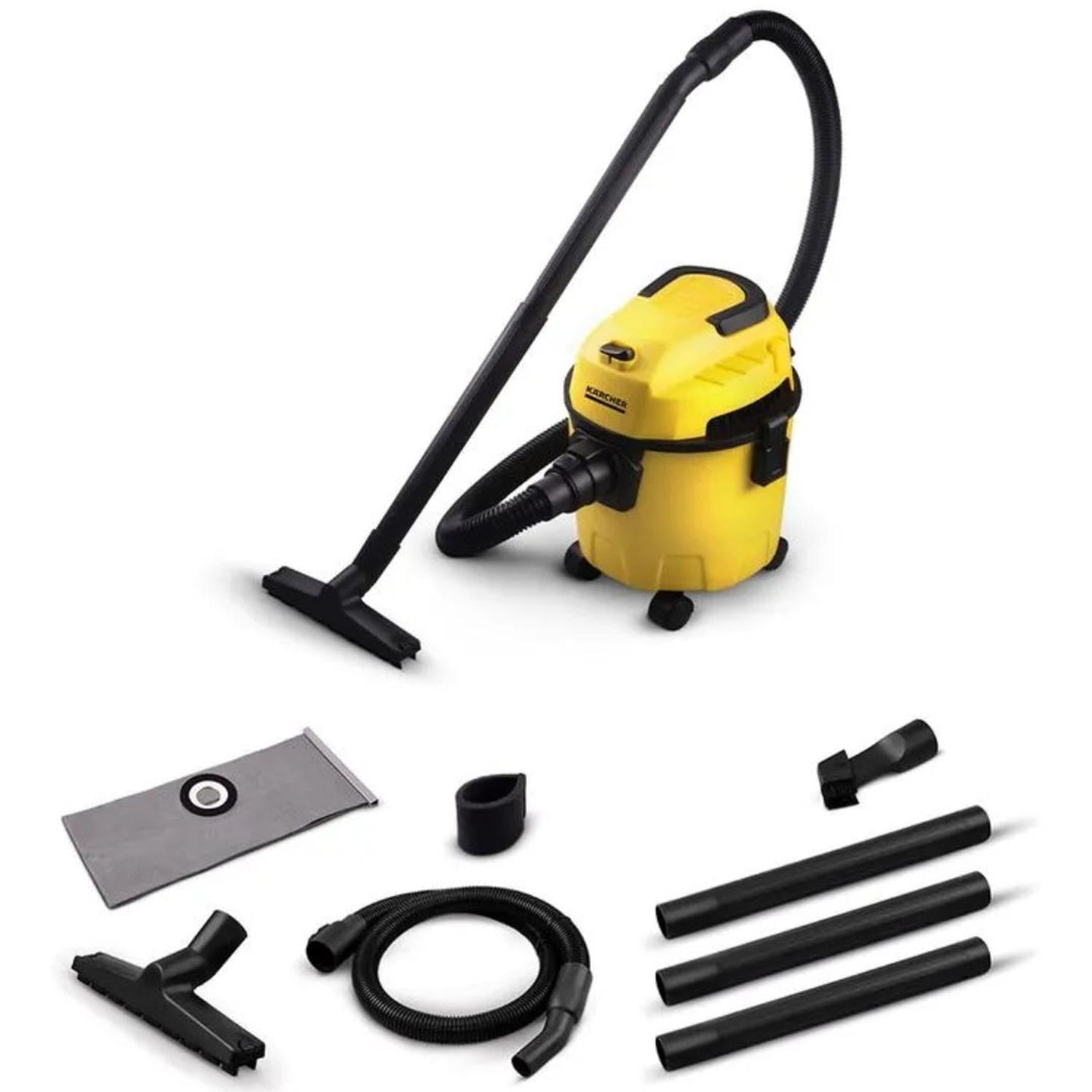 Kärcher - Aspiradora Agua Y Polvo Karcher Wdl 1 - 10 Lts Amarillo