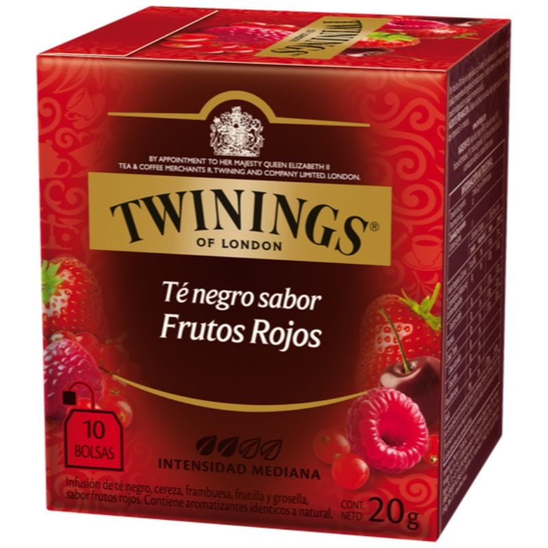 Té Four Red Fruits Caja 10 un Twinings