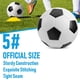 thumbnail image 2 of Balones de fútbol DHYLRICHER oficiales de piel sintética, tamaño 5, 6 unidades, 2 of 5