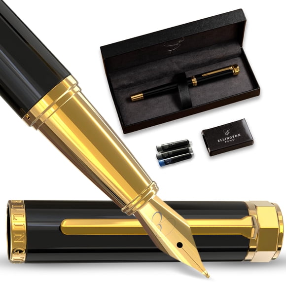 Juego de pluma estilográfica Ellington Pens Noble Heritage con plumín mediano