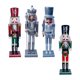 thumbnail image 5 of 4 Piezas De Figuras De Cascanueces De 12 Pulgadas, Figuras Decorativas De Navidad, Decoración Hecha A Mano, Estilo V, 5 of 5