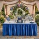 thumbnail image 3 of Falda de mesa DecorRack 73 cm x 4,26 m azul real - paquete de 2, 3 of 5