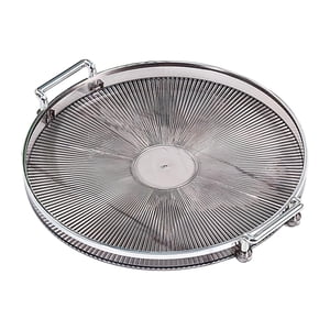 Bothyi - Bandeja De Tocador Portátil Con Asa Para Decoración De Escritorio, Color Gris