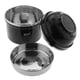 thumbnail image 4 of Fiambrera térmica de acero inoxidable de doble pared Bento Lunch Noodle Bowl 1200ML Negro, 4 of 5