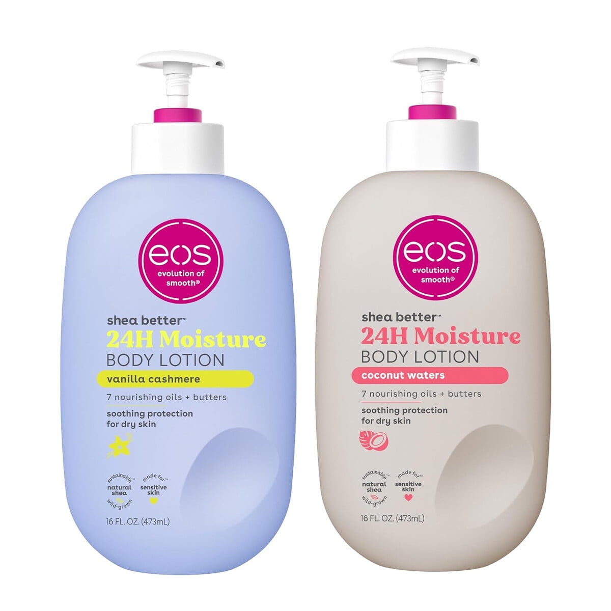 Pack Crema Corporal Eos Shea Better 473ml Vainilla Coco