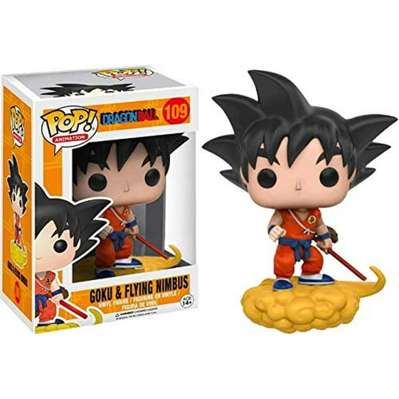 Figura de Vinilo Funko Pop Animation Dragonball Goku Orange Suit y Flying Nimbus