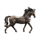 thumbnail image 1 of Estatuas De Caballos Escultura De Animales Obras De Arte De Navidad Figuras De Metal De Alféizar Cabeza A La Derecha, 1 of 5