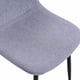 thumbnail image 5 of Silla sencilla de lujo - conjunto de 4 silla de comedor de alta resistencia de material de lino-algodón, 5 of 6